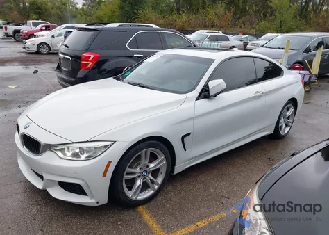 2015 BMW 428I z USA, uszkodzony, nr VIN WBA3N7C57FK222513